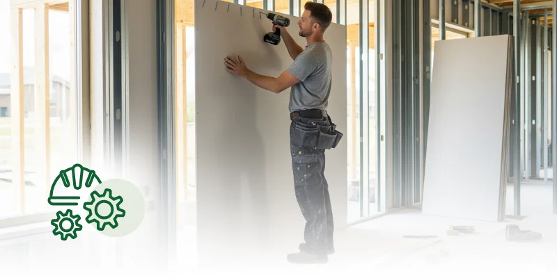 Монтаж гіпсокартону